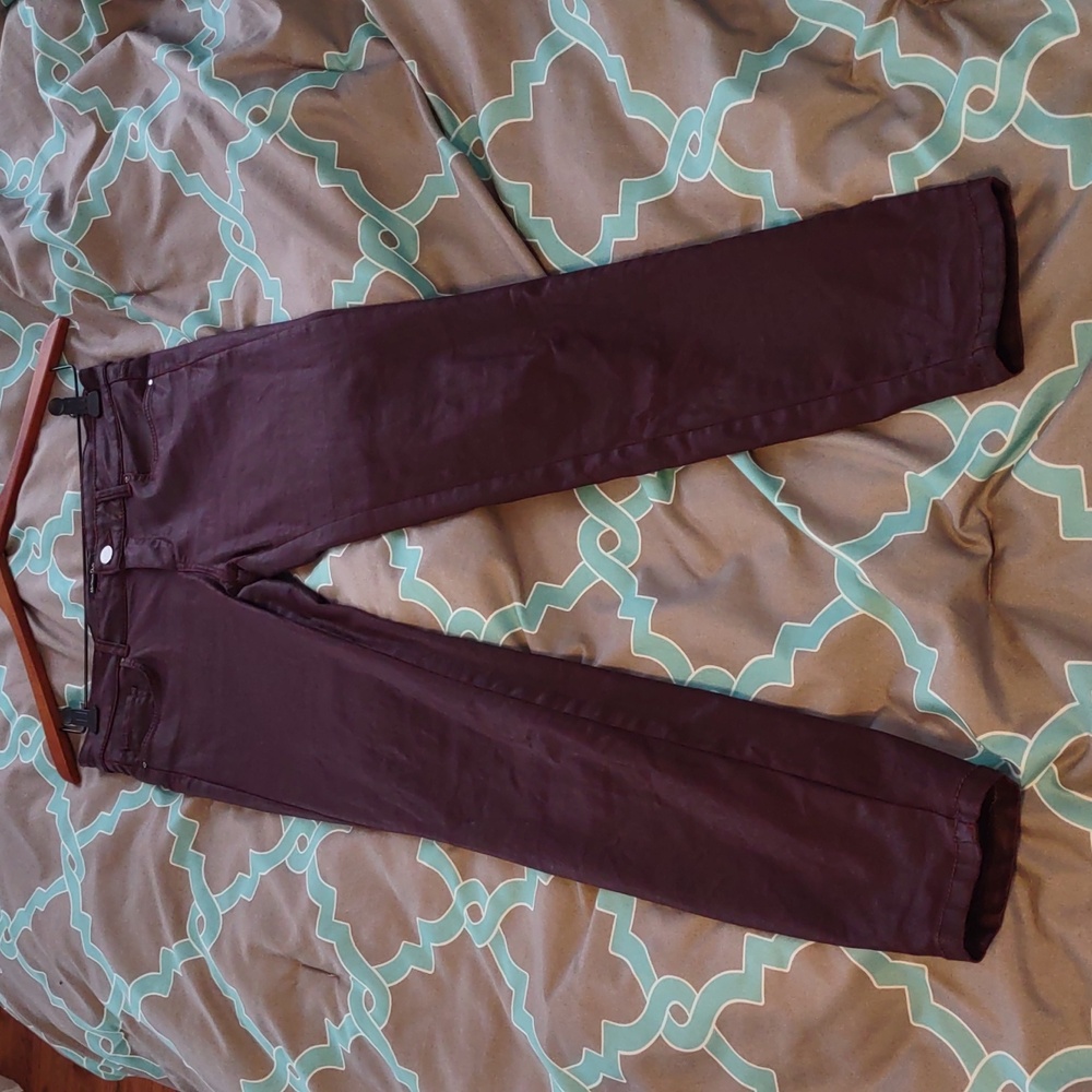 Massimo dutti coated pants